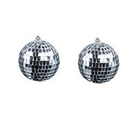 Cabilock 2 Pezzi Di Costruzione Solida Da 10 Cm Specchio Riflettente Per Discoteca Per Feste Matrimoni Pub E Discoteche