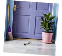 Cabilock 2 Pezzi Door Stopper Zinc Alloy Heavy Duty Kick Down Semi Automatic Adjustable Foot Operated Door Wedge For Indoor Noise Reduction And Collision