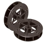 Cabilock 2 Pezzi Fengshui Water Wheel per e Giardino Mini Ruota Fontana in Materiale Resistente e Uso Consumo Energetico per Micro Paesaggistica