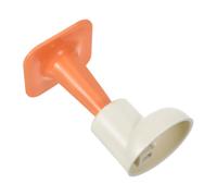 Cabilock 2 Pezzi Fermaporta Decorativo a Forma di Piede, Adesivo Senza Fori | PP Plastico, per Maniglie e Pareti, Stile Simpatico per Camera da Letto e Corridoi