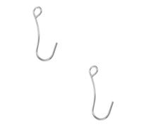 Cabilock 2 Pezzi Gancio di Flusso per Immersioni in Acciaio Inox, Singolo | Immersioni Subacquee e Tecniche, Design Compatto e Leggero, Presa Sicura, Colore Argento