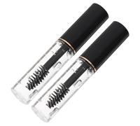 Cabilock 2 pezzi Gel per Sopracciglia Trasparente Pennello Delicato Gel Fissatore e Anti-sudore per Styling Naturale e Definito Adatto Uso Professionale e Te