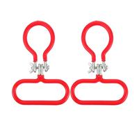 Cabilock 2 pezzi Maniglia per damigiana: maniglia per il trasporto di bottiglie di vetro con dado ad alette per 5/6 galloni - Impugnatura in plastica per attrezzatura per la produzione di vino e