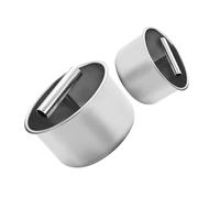 Cabilock 2 Pezzi Manuale Per Polpette Acciaio Inossidabile Strumento Resistente per Polpette Carne e Gamberetti Facile da Usare per Cucina e Feste Forma Uniforme e Pulizia