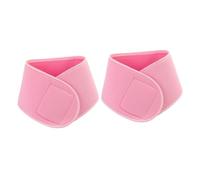 Cabilock 2 Pezzi paracollo da donna paste collo olio essenziale cuscinetti antirughe per il collo cuscinetto per la cura del collo cuscinetti per il collo toppe collo spandex rosa