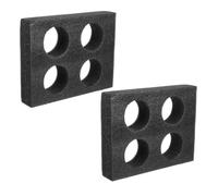 Cabilock 2 pezzi Portabicchieri in Perlato per Tazze da Asporto Vassoio Portabevande per Trasporto Sicuro di Bevande Calde e Fredde in Bar e Caffetterie