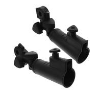 Cabilock 2 Pezzi Portaombrelli per Carrello Golf in ABS Regolabile e Leggero Accessorio per Golf Cart Biciclette Passeggini Sedie Rotelle e Sedie da Pesca