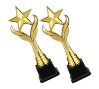 Cabilock 2 Pezzi Premio Oro in Plastica Superficie Liscia e Durata Stabile, per Back To School Party e Talent Shows per Studenti