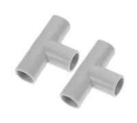 Cabilock 2 Pezzi Raccordi per Recinti Giunto per Tubo Gomito Accessori per Sicurezza Indoor e Outdoor Facile Montare Compatibile con Recinti per Domestici