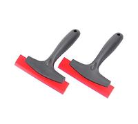 Cabilock 2 Pezzi Raschietto Ghiaccio Auto con Gomma Pala Neve Antiscivolo per Parabrezza Plastica Resistente per Ghiaccio e Neve Design Ergonomico e Durevole