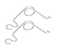 Cabilock 2 pezzi Riparazione Cerniera Porta Serbatoio Carburante Molla Supporto Metallo Resistente Installazione Facile Senza Attrezzi Compatibile con Adatto per Uso e Offroad