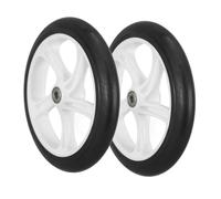 Cabilock 2 pezzi Ruote di Ricambio per Sedia e Shopping Ruote Silenziose Design Leggero e Stabile per Spostare Mobili Pesanti Facili da Installare e Sostituire