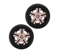 Cabilock 2 pezzi Ruote di Ricambio per Veicolo a Tre Ruote Asse Posteriore Facili da Installare Antiscivolo Leggere e Resistenti per Monopattino e Scooter Ragazzi e Ragazze