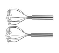 Cabilock 2 Pezzi Schiacciapatate Acciaio Inossidabile da Utensile Manuale per Purè e Strumento Versatile per da Usare e Resistente
