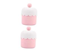 Cabilock 2 Pezzi Schiumatore Manuale per Bagno Rosa in Plastico Facile da Trasportare Ricca Schiuma per Viaggi e Pulizia della Pelle Stile Casuale