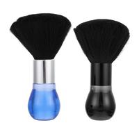 Cabilock 2 pezzi Spolverino Barbiere Spazzola Pulizia Capelli per Collo e Contorno Capelli Pennelli Manico Ergonomico Strumento Duster Professionale per Salone Parrucchiere