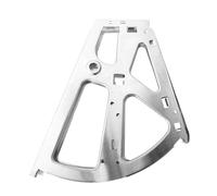 Cabilock 2 pezzi Supporto Scarpiera in Acciaio Inossidabile Satinato Kit Ricambi per Mobile Portaoggetti Scarpe Montaggio Facile Design e Funzionale per Organizzatore Scarpe