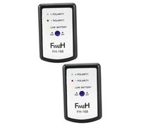 Cabilock 2 Pezzi Tester Fase per Altoparlanti Auto Misuratore Polaritá Audio per Subwoofer e Altoparlanti Strumento Portatile per e Riparazione Sistemi Audio Auto