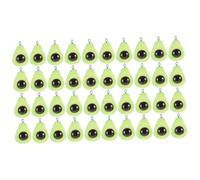 Cabilock 2 Set Charm Pendente Avocado Resina Resistente Per Creazione Gioielli Diy Bracciali Orecchini Decorazioni Leggere E Compatte 20 Pezzi*2