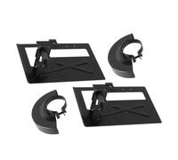 Cabilock 2 Set Copertura protettiva del taglio della staffa coperture elettrico sicurezza Cutter guardia coperchio protettivo per smerigliatrici angolari ferro da stiro Black