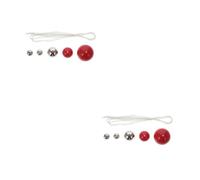 Cabilock 2 Set Gruppo A Sfera A Pendolo Singolo Sperimentare Acciaio Semplice Attrezzatura Palle Attrezzature Per Esperimenti Fisici Pendolo Con Sfere Di Fisica Metallo Plastica 10 Pezzi*2