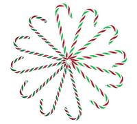 Cabilock 2 Set Lecca-Lecca Dell'albero di Natale Luci Natalizie Christmas Lights Gommoso Luci Fatate Decorazione Dell'albero di Natale Cartellini Appesi in Canna Acrilico 12 Pezzi * 2