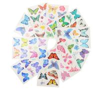 Cabilock 20 Adesivi Tatuaggi Temporanei Farfalle per e Ragazze Set 20 Pezzi di Decalcomanie di Trasferimento Sicure per Pelle per Feste e Attività Fai da Te