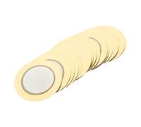 Cabilock 20 Pezzi Cicalino Trasduttore Chitarra Acustica Cicalini Vibrazione Acustico Ponte Volere Pickup Piezoelettrico Disco Piezoelettrico Disco a Membrana Golden Rame