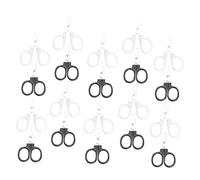 Cabilock 20 pezzi Forbici Sicure Multi-funzione per Punta Arrotondata Ergonomica Antiscivolo per Artigianato e Fai da Te Colori Casuali Colore Casuale Colore Casuale