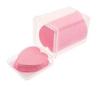 Cabilock 200 fogli Salviette per Unghie Cuore in Cotone Assorbente Dischetti Rimuovi Vernice Gel e Semipermanente Delicati per Unghie Acriliche per Rimozione Veloce e Sicura