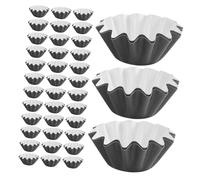 Cabilock 200 Pezzi Resistente al Calore per Sciogliere Cera Vaschette Riutilizzabili Antisgocciolamento per Scaldacera Profumata Fodere in Spessa per Candele Elettriche