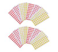 Cabilock 2000 Adesivi Mini Bandierine Multicolore per Mappe di Viaggio Adesivi Indicatori di Posizione Autoadesivi per Pianificazione Escursionistica e Progetti di Marcatura