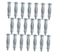 Cabilock 20Pezzi Ancoraggi per Cave Pz Fissaggi per Cartongesso Heavy Duty Fissaggio per Scaffalature Illuminazione e Apparecchi Sanitari
