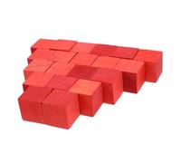 Cabilock 20pezzi Blocchetti Di Legno Piccoli Blocchi Di Legno Per Progetti Di Artigianato Fai Da Te e Giocattoli Di Costruzione