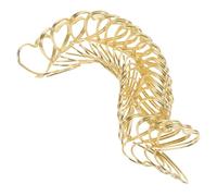 Cabilock 25 Pezzi Porta Segnaposto Cuore Oro Clip per Carte Doppio Cuore Elegante per Matrimonio Feste e Ristorante Fermacarte Portamemo Portacarte da Tavolo Decorativo Accessorio
