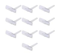 Cabilock 25 Pezzi Rasoio Monouso in ABS Bianco, Rasoio per Peli del Corpo e Zone Private, Portatile, Design Ergonomico, Facile da Usare da Trasportare