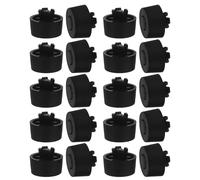 Cabilock 25 Piedini Antivibrazione per Case PC Supporto Antiscivolo e Ammortizzatori, Rialzi per Aperture 8mm, Set di 25 Pezzi per Sostituzione e Stabilità Desktop in Vari Ambienti