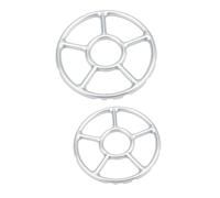 Cabilock 2pezzi Supporti Per a Gas Per Bruciatori Gas Pratici Per Per Wok Attrezzatura Da Cucina Realizzata in Lamiera Zincata