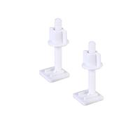Cabilock 2pezzi Viti e Dadi Plastica Per Sedile Wc Di Viti Quadrate Accessori Resilienti Per Fissaggio Copriwater Installazione Facile e Veloce