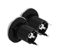 Cabilock 2sets Cavo Jack Chitarra Copriterminale Presa di Uscita per Chitarra Elettrica Piastra per Presa Elettronica Accessorio per Compatibile con Basso e Altri Strumenti