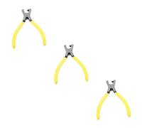 Cabilock 3 Pezzi Perforatore Punch a Foro Singolo Punker Perforatrice Fustellatrice per Carta Un Pugno di Un Buco Punzonatrice per Carta Perforatori Punch di Foro di Metallo Acciaio