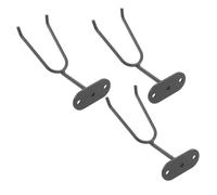 Cabilock 3 Pezzi Supporto Spray Gun Parete Staffa U-shaped per Verniciatura Porta Spray Bottiglia e Espositore Attrezzi Vernice Facile Installazione e Organizzazione Laboratorio