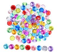 Cabilock 3 Set Acrilico Mestiere del Decorazione per Arredamento Colore Gioielli dei Pirati Pietre Gemme Artificiali Gemme Colorate 100 Pezzi*3