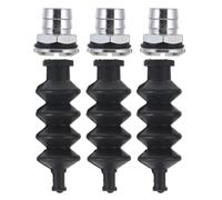 Cabilock 3 Set Guarnizione in Gomma con Soffietto e Base in Alluminio da 42mm per Barca Rc, Accessorio Robusto per Attività di Modellismo Navale