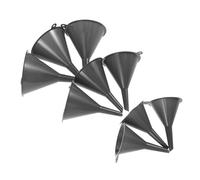 Cabilock 3 Set Imbuto Cucina in Plastica Alimentare Multifunzionale per Trasferimento Liquidi Conservazione e Cottura Piccolo Medio Uso e Professionale