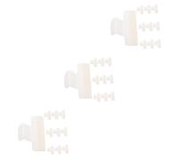Cabilock 3 Set Paraspruzzi Del Frigorifero Protezioni Per L'acqua Del Frigorifero Gocciolare Congelatore Paraspigoli Del Frigorifero Protezione Angolare Del Frigorifero Bianca 10 Pezzi * 3