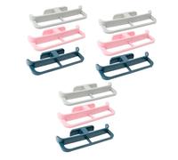Cabilock 3 Set Rack Di Stoccaggio Dello Slippista Asciugamano Da Bagno Scarpiere Sospeso Montato Cremagliera Rack Di Archiviazione Delle Pantofole Porta Pantofole Da Parete 3 Pezzi*3