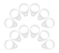 Cabilock 30 Pezzi Anello in Silicone per Apparecchi Acustici Anti-smarrimento da 9mm, Accessorio Sicuro e Discreto per Anziani e Assistenti, Mantiene Dispositivo Saldamente in Posizione