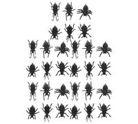 Cabilock 30 Pezzi Figure di Insetti Realistici, Figure Nere in Pvc | Texture Realistica e Dettagli Intricati, Facili da Organizzare e Distribuire, Riutilizzabili per Lezioni di Biologia