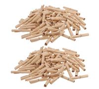 Cabilock 300 Pezzi Pezzi di Carta Kraft Marrone Mini per Design Vintage Elegante, per Esprimere Emozioni a San e Anniversari
